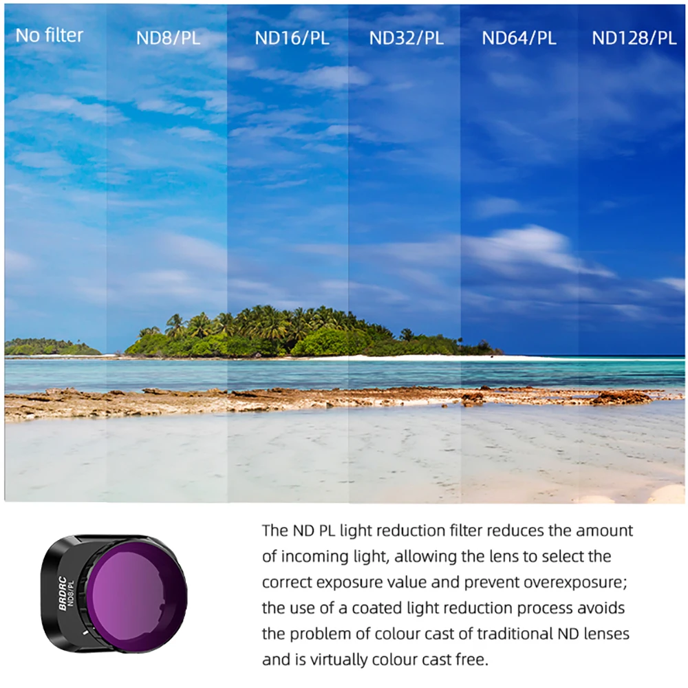 Filtros CPL Mini 4 Pro
