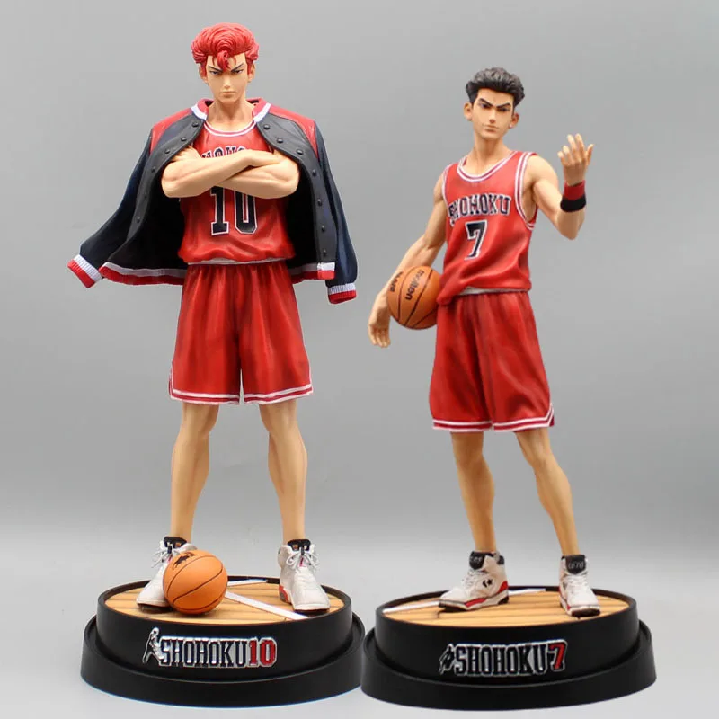 

Slam Dunk Sakuragi Hanamichi Ryouta Miyagi Action Figure Toys Anime Figurine Manga GK Statue PVC Collection Model Gift for Kids