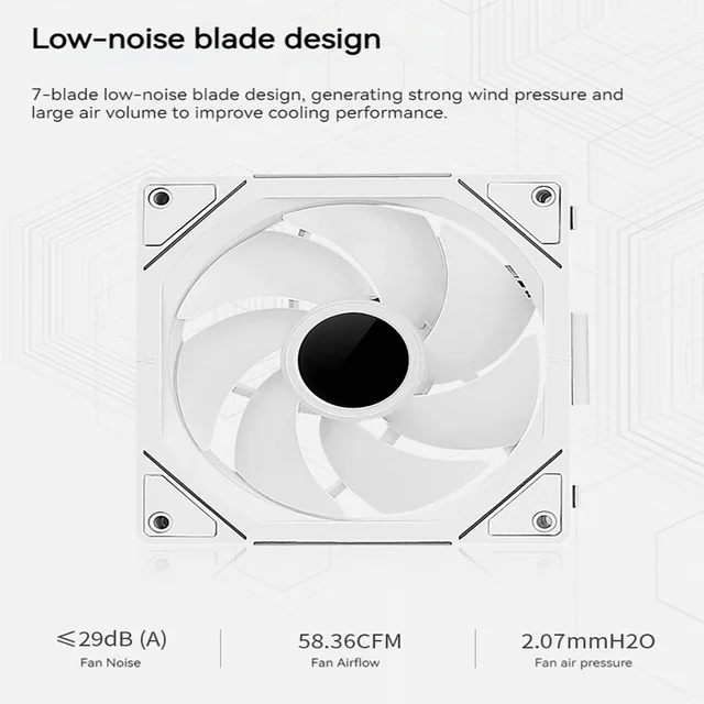 Ventilador de Refrigeração Premium TEUCER JM-1