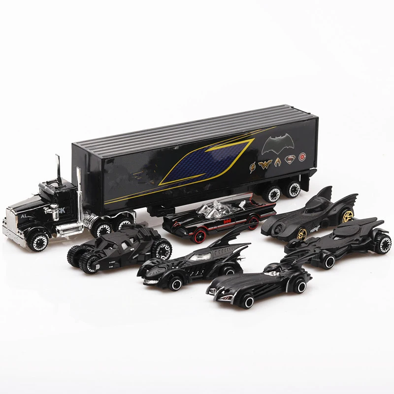 7pcs/Set bat diecast Metal Cars 1:64 Alloy Cars Truck Model Classic Cars Toy Vehicles Christmas Gift kids toys Cars bburago 1 24 scale ferrari fxxk sports car alloy luxury vehicle diecast cars model toy collection gift