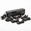 7pcs/Set bat diecast Metal Cars 1:64 Alloy Cars Truck Model Classic Cars Toy Vehicles Christmas Gift kids toys Cars 1