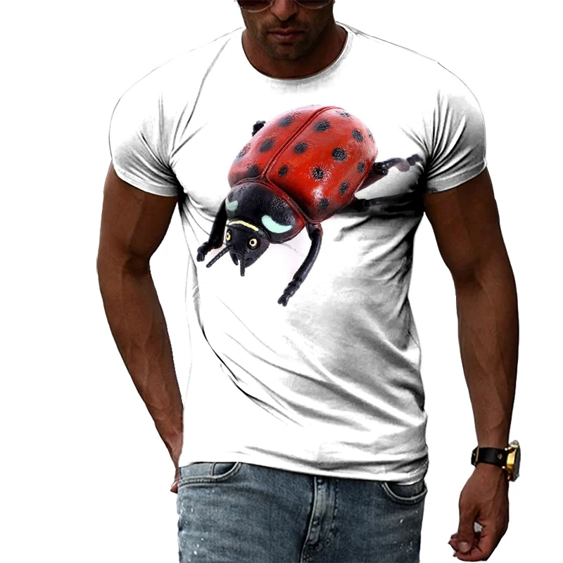 Phantasy camiseta muscular de verano para hombre, Tops de color carne, ropa  de calle suelta informal, camiseta estampada en 3D, camisetas deportivas,  blusa de gran tamaño - AliExpress