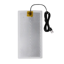 USB Electric Heating Pad for DIY Thermal Clothing - Plug - and - Play Warmth for Outdoor Jackets, Vests, and Coats (WHITE)