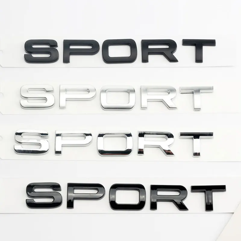 

Подходит для Land Rover, чтобы узнать логотип спортивного автомобиля Shenxing sport и английском языке, модифицированный логотип Range Rover