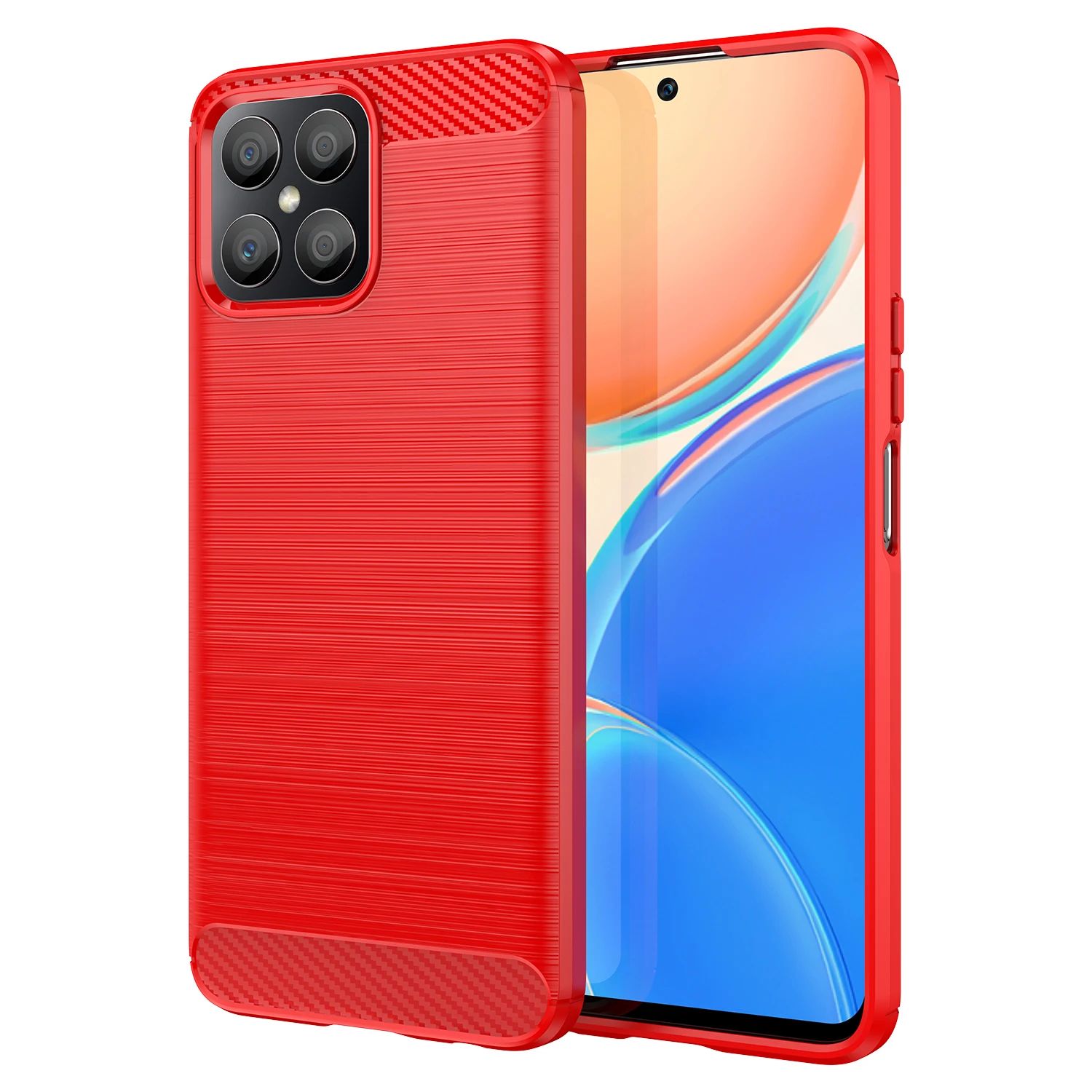Матовый чехол из ТПУ для Honor X8 4G X5 X6 X7 X7A X8a противоударный чехол  для телефона honor x8 чехол x 6s x40 x9a x30i Чехол для мобильного телефона  | AliExpress