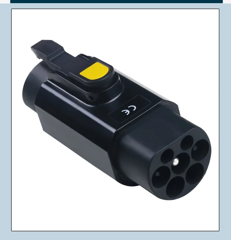 16A 32A EV Adapter Type 2 IEC 62196-2 To Type 1 Electric Car