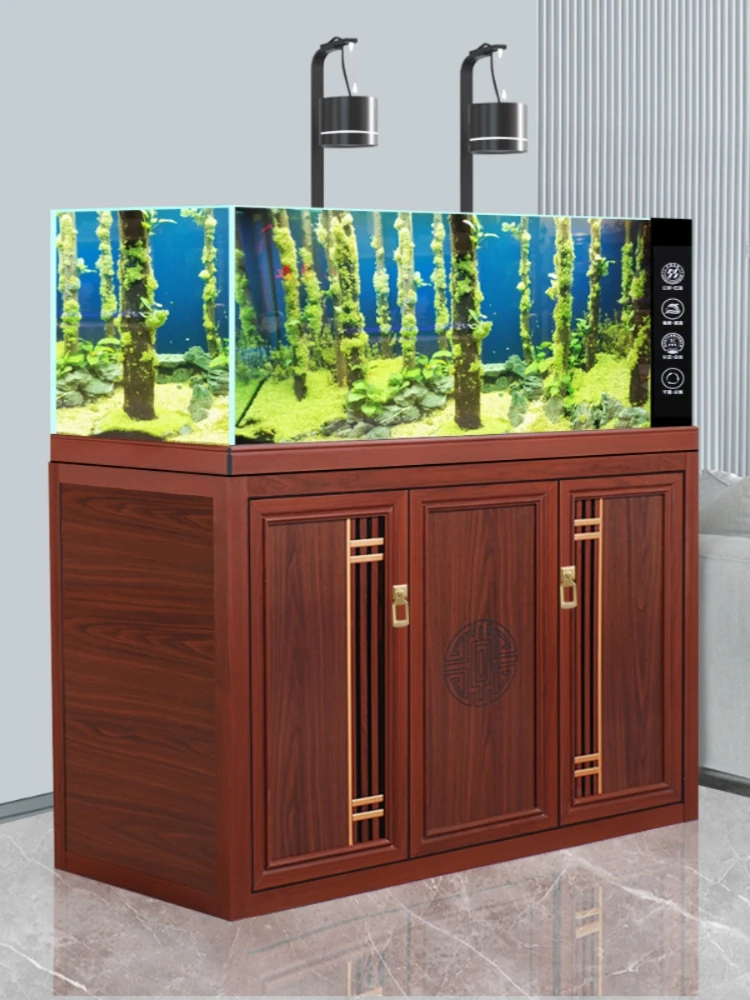 

XL рыбный шар экологический аквариумный пейзаж супер белое стекло для гостиной напольный аквариум