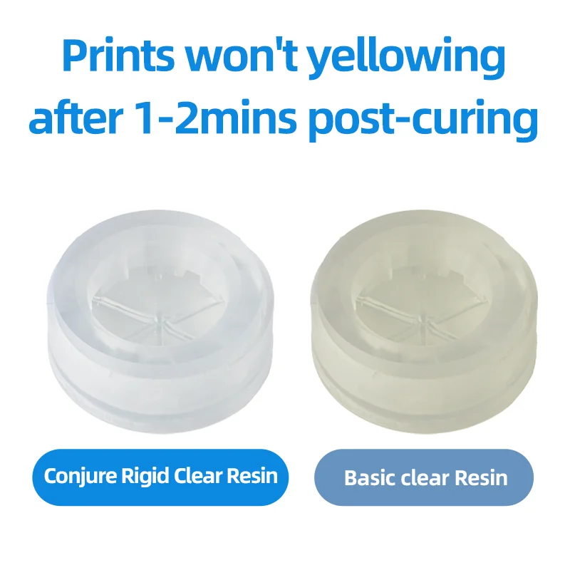 Conjure-resina Clara Rígida Chitu Systems Cura Rápida Resina Anycubic Elegoo 405nm Sla Dlp Lcd Impressora 3d com Chitubox - Imagem 4