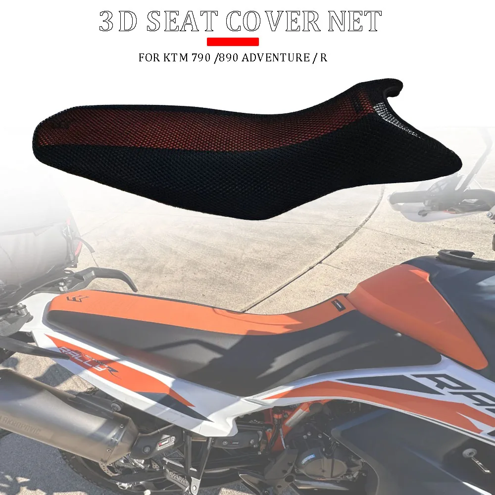 Motorcycle Accessories For KTM 790 890 Adventure R ADV One Piece High Seat Rear Cowl Cover 3D Mesh Net Sunproof Protector