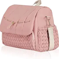 Diaper Bag Large Capacity Diaper Stroller Bag Waterproof Mummy Maternity Nappy Travel Bag Baby Nursing Multifunction Tote Bag