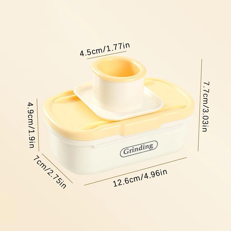Garlic Cutter Manual Cucumber Slicer Stainless Steel Multifunctional Kitchen Gadget Compact Garlic Mincer Ginger Grater