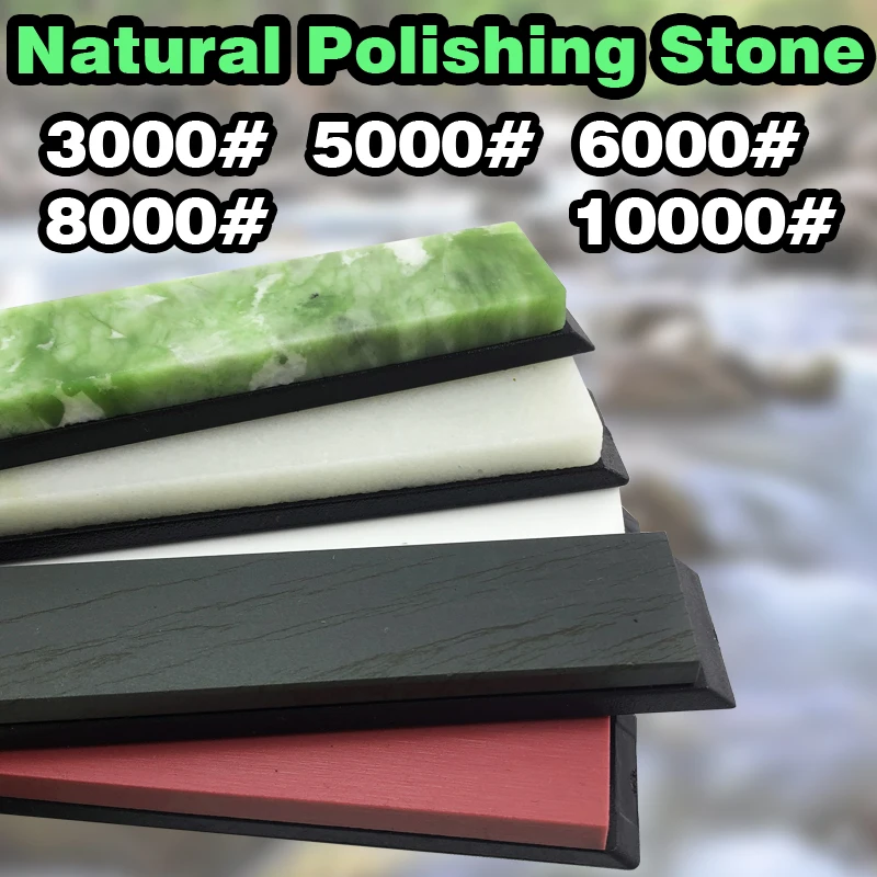 Premium Natural Polishing Whetstone Knife Sharpener