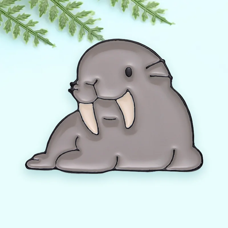 

Cartoon creative brooch cute sea lion brooch best gift for friends and family