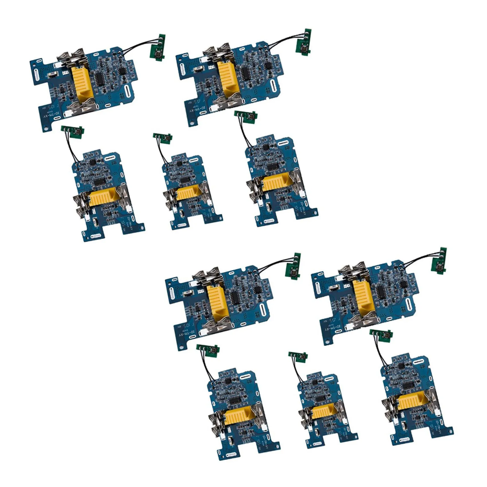 

10 шт., защитная плата BMS PCB для зарядки литий-ионных аккумуляторов BL1830, 18 в, BL1815, BL1860, LXT400, Bl1850