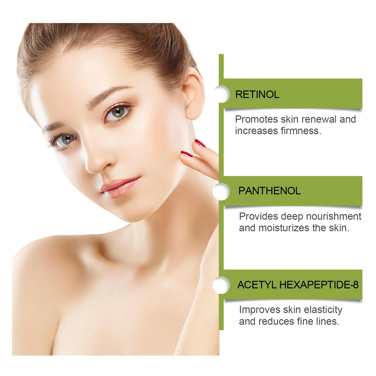 Pure Retinol Serum Face Resurfacing Dark Spot Treatment Anti Wrinkle Fine Lines Sun Damage Repair Sensitive Skin Hydrate Essence 3