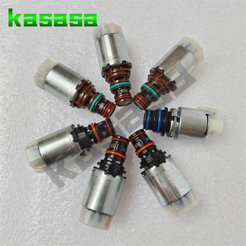 

6R80 7PCS Transmission Valve Body Solenoids Kit Suit For Ford Explorer Ranger Mustang Territory Transit Everest F-150 2011-2017