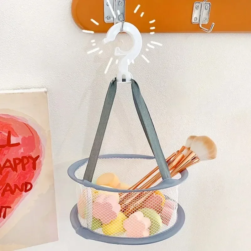 Drying Clothes Drying Bag Mesh Pocket Anti Deformation Mesh Basket Makeup Brush Storage Powder Puff Household Use Air Drying