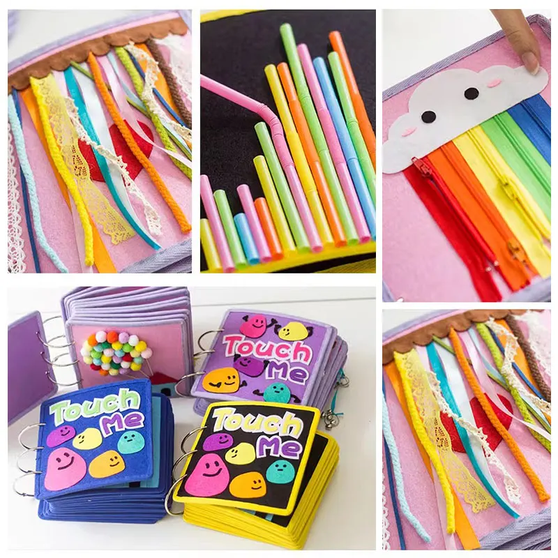 Felt Sensory Books for Kids with Autism and Perceptual Disorders