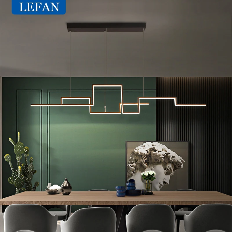 

Modern Great Wall Design LED Ceiling Chandelier For Dining Room Kitchen Living Room Pendant Lamp Indoor Decorate Hanging Light