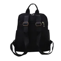 Backpacks Simple Large Capacity New Black Travel Bag For Women Solid Harajuku Student Schoolbag Backpack Unisex Bags High Street - Image 5