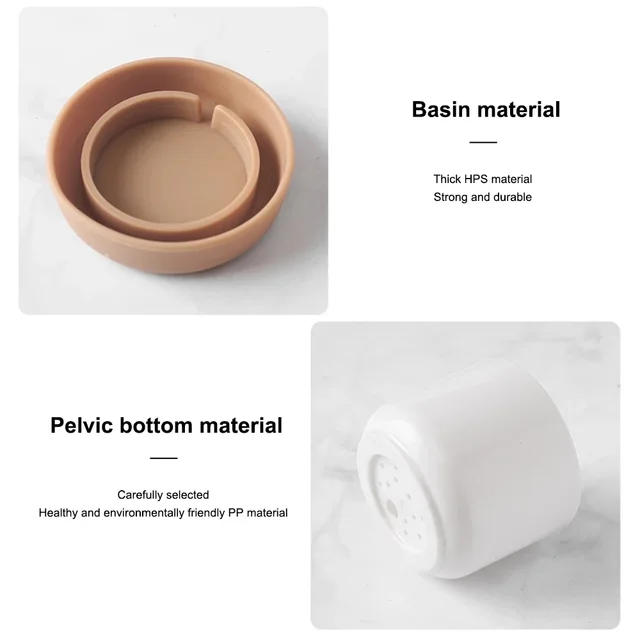 Zamatos Növényi Edény Kettős Rétegű Zöld Kapor Kerek Kis Virágcserép Virág - Image 3