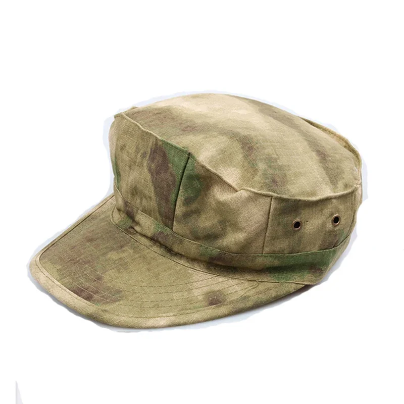 Outdoor Men Hat Rip Stop Fishing Cap Tactical Camouflage Octagonal Hunting Cap Us Camo Hat