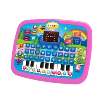 kids cartoon Touch Screen learning toy mini study Pad Tablet Computer Educational gift for kids 2
