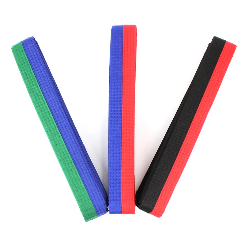 Taekwondo Colored Ranking Belts Cotton Martial Arts Judo Karate TKD Aikido Uniform Belt Kids Adult martial arts belts