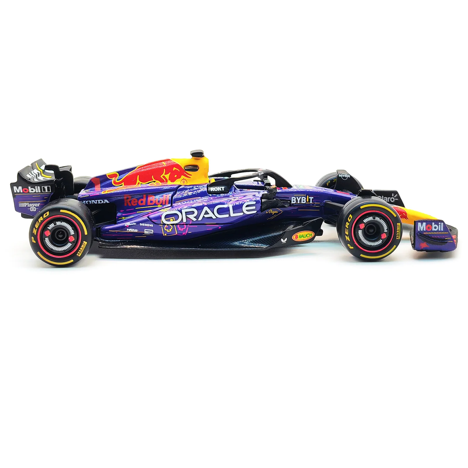 Bburago 1:43 2023 Las vegas RB19 #1 #11 Red Bull F1 Racing Formula Car Static Simulation Diecast Alloy Model Car 4