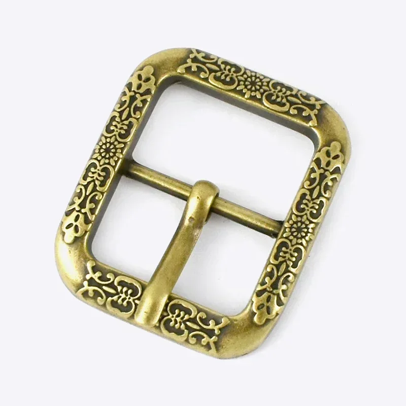 Meetee 2/5Pcs 35/40mm Retro Belt Buckle Metal Pin Buckles