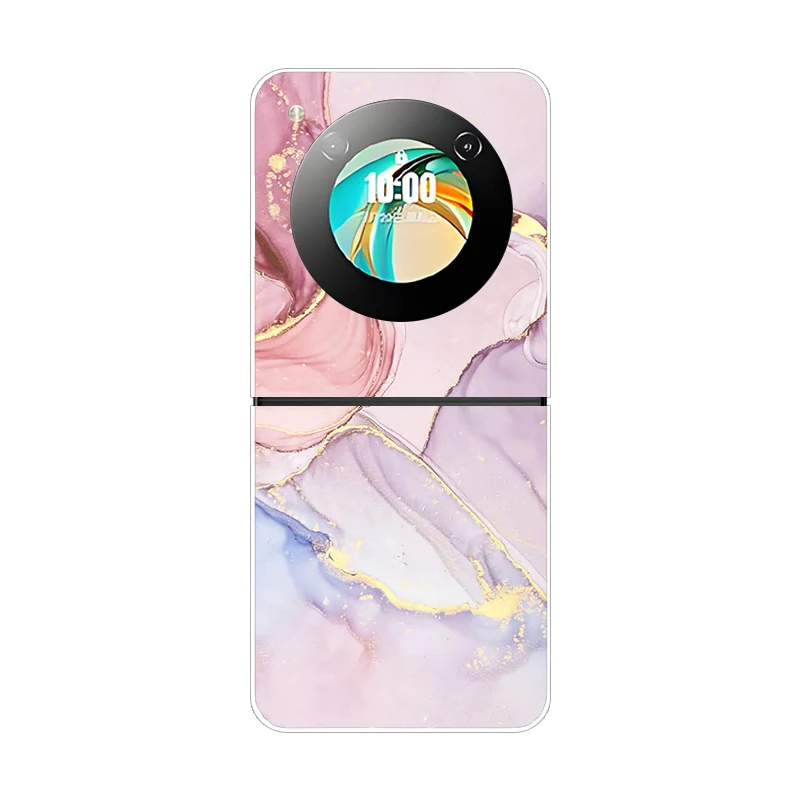 Stylish Animal Pattern Protective Transparent Phone Case - Hard Shell Cover
