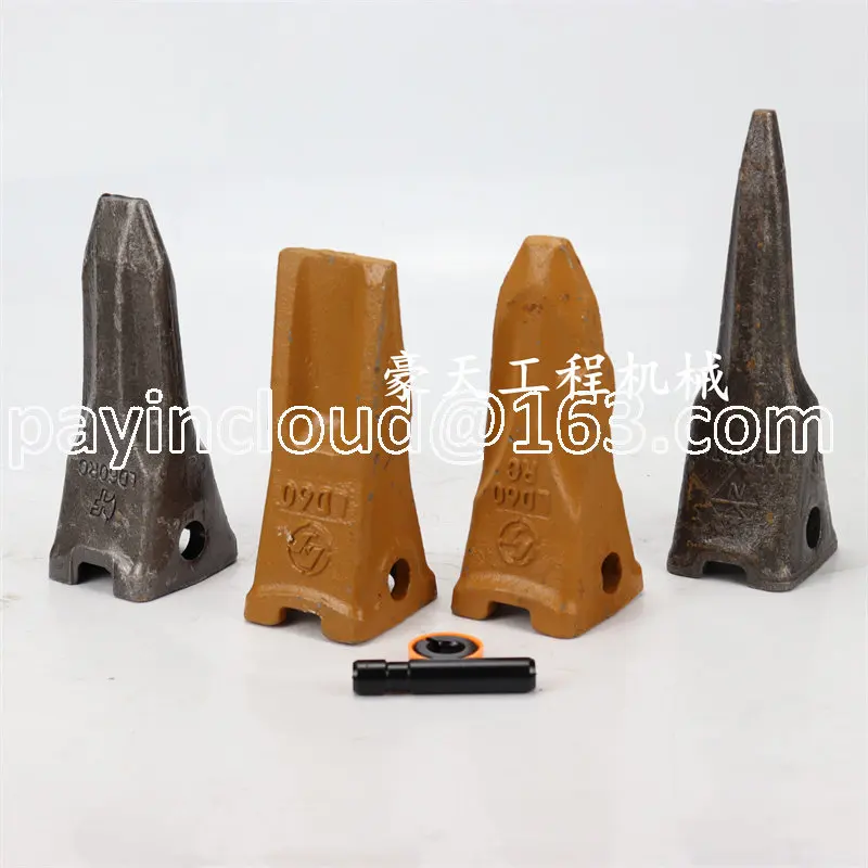 Excavator Excavator Bucket Teeth 55/60/65/75c Rock Tooth Earthwork Tooth Pin Bucket Pointed Tooth Tooth King Tooth Pin