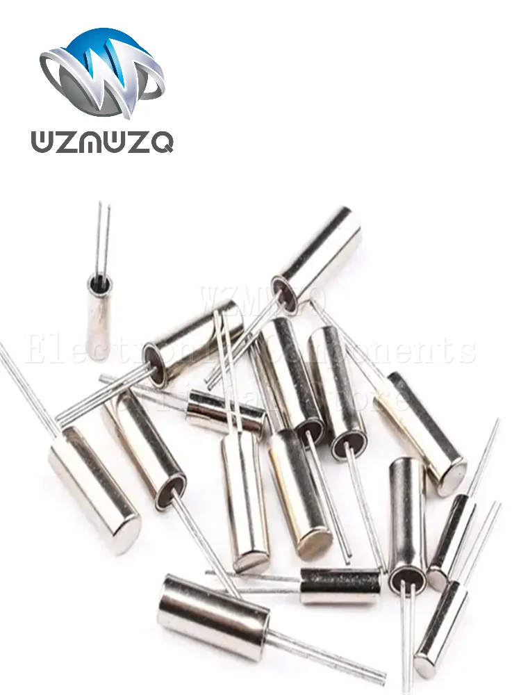 25PCS/Lot 32.768 KHZ 32.768K 3*8mm Cylinder Quartz Resonator 32.768KHZ Oscillator Quartz Crystal 12.5pF &plusmn;10ppm quartz resonator