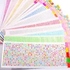 New 3mm Rhinestones for Face Makeup Crystals Bright Face Jewelry Gems Stickers Children's Stickers Adhesive Glitters for Face 3