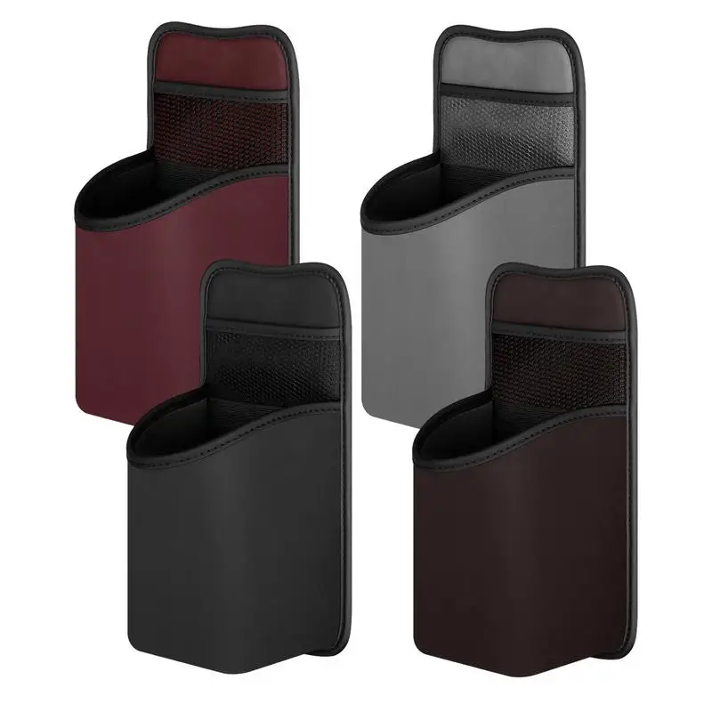 

Universal Car Seat Side Hanging Storage Bag Car Water Bottle Holder Organizer Multi Functional Seat Box Non Slip Compact For Car