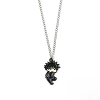 Collier Jujutsu Kaisen Yuji Itadori et Gojo Satoru, nouveau, créatif, mignon, tendance, personnalisé, portable, pendentif pour étudiant 6