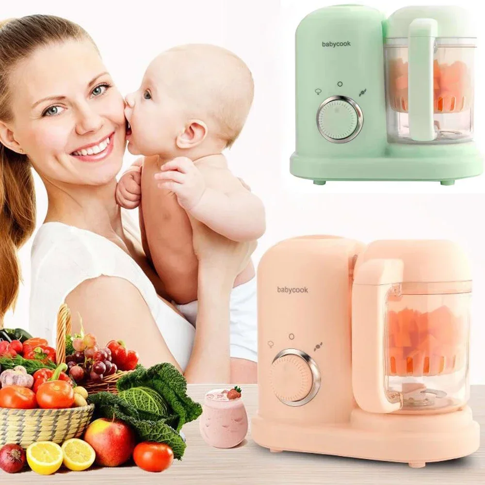 

New Food Supplement Infant Vegetable Baby Multifunction Steamer Feeding Cooking Maker Fruit Processor Blenders