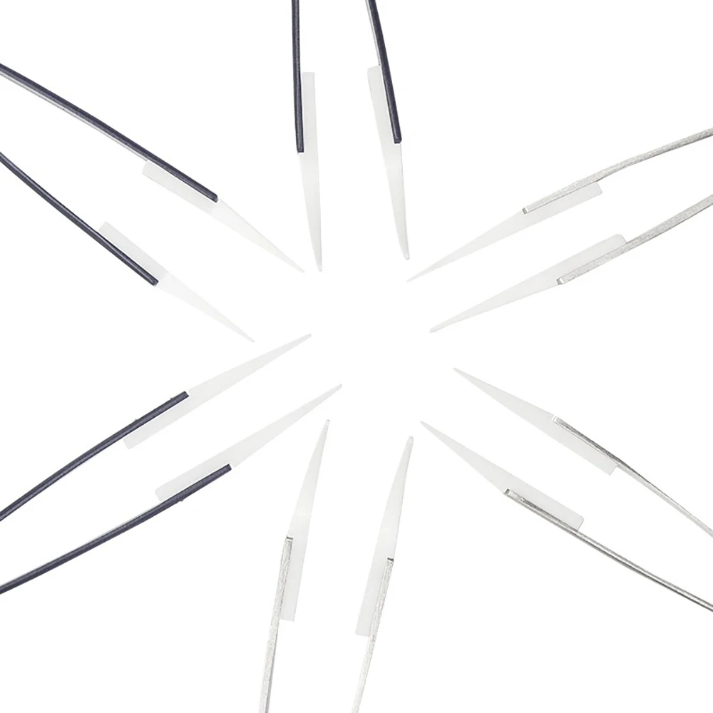 Ceramic Tipped Stainless Steel Heat-Resistant Precision Tweezers