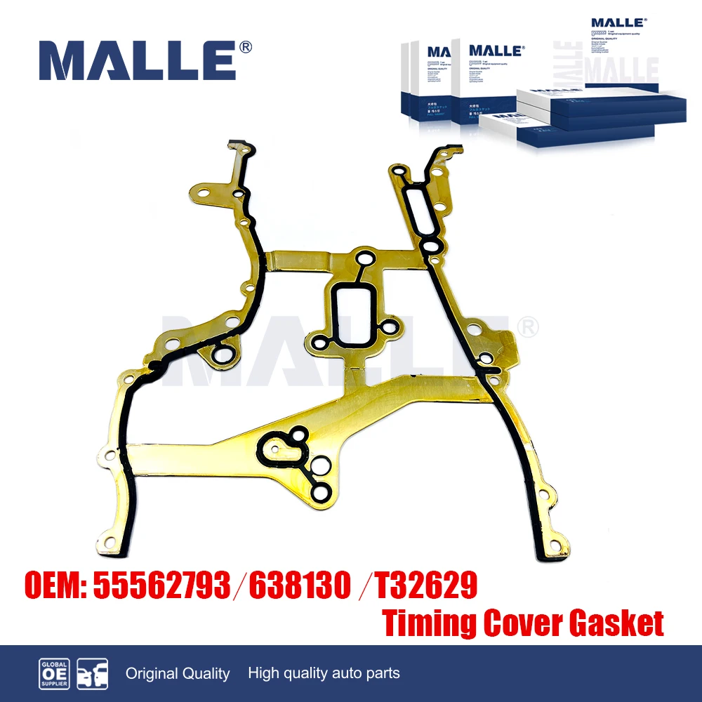 Timing Cover Gasket For Gm Chevrolet Cruze Opel Buick Sonic Buick Encore 1.4L Front Engine Oil Pump Gasket Auto Parts 55562793