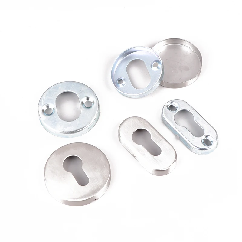 304 Stainless Steel Split Lock Cover Interior Door Lock Cylinder Accessories Decorative Cover Replacement Furniture Hardware door lock cylinder door lock accessories