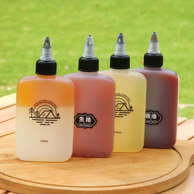 Oil Squeeze Bottle Outdoor Squeeze Bottles For Liquids Reusable