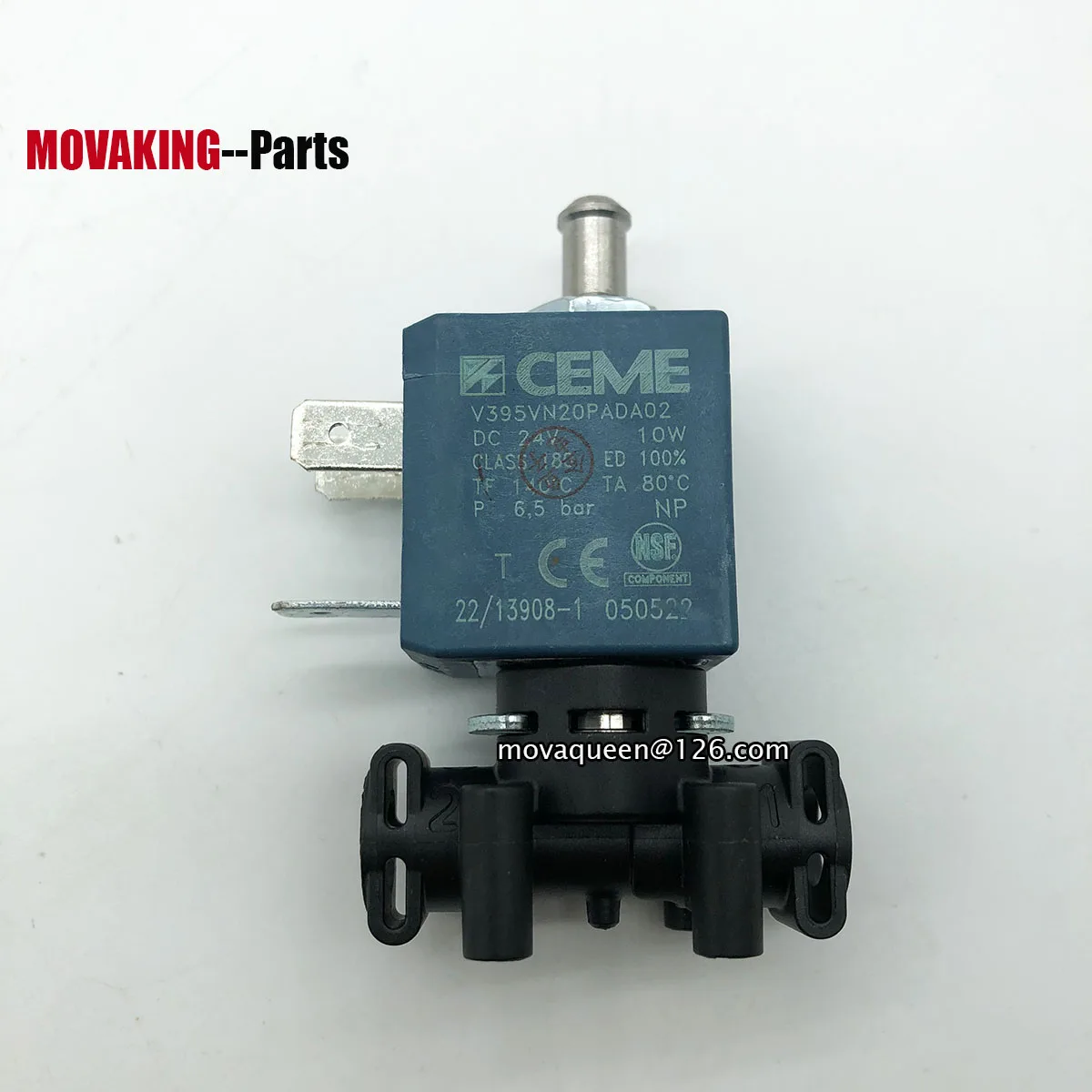 Description Picture 2 of itemEspresso Machine Parts DC24V 10W V395VN20PADA02 V395 Solenoid Valve For Philips For EP3146 2136 5144 Coffee Maker Replacement