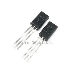 50PCS Transistor Set - TO - 92L Package (2SD667 2SB647)