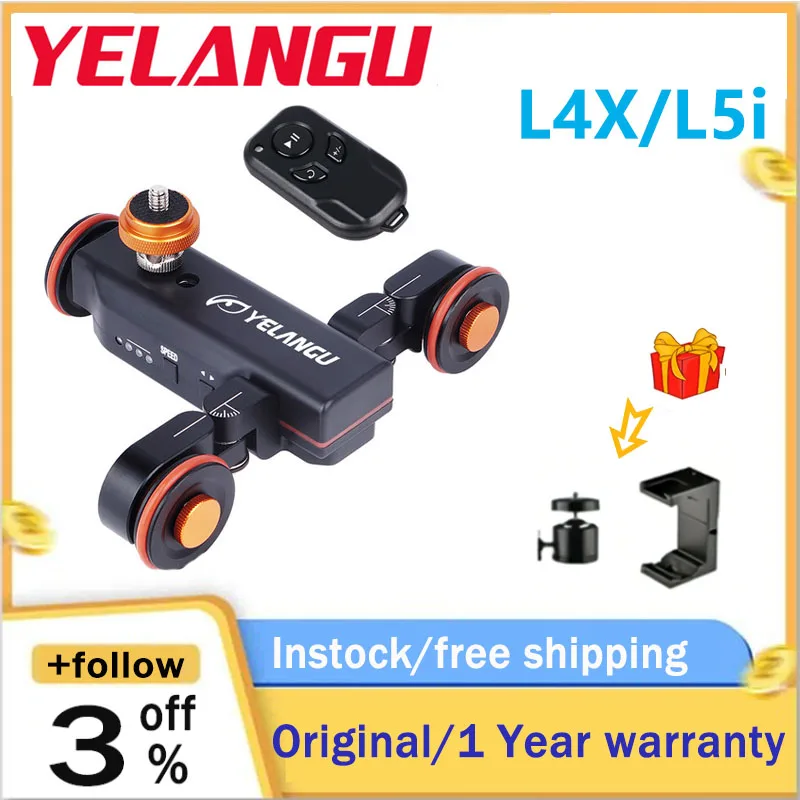 Camera Slider Motorized Shooting Camera Rail Dolly Slider L5i