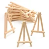 Mini Wooden Tripod Table Wood Easel Frame Triangle Phone Holder Office Meeting Number Name Card Stand Display Home Crafts Decor 6