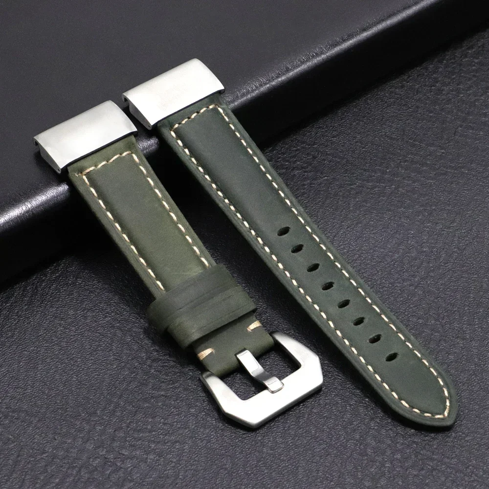 Genuine Leather QuickFit Watchband Strap - Premium 26mm/22mm
