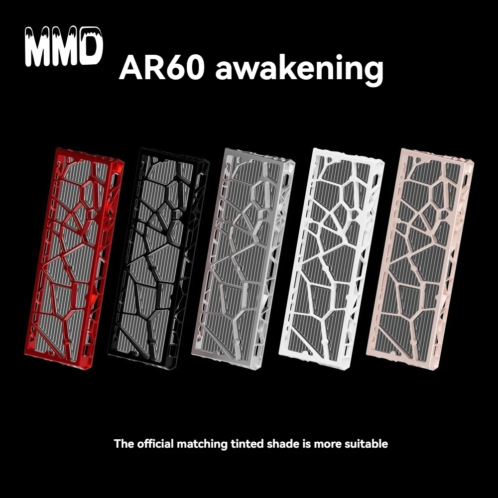 カスタムキーボード MMD AR60 MMD AR60 Skeleton Mechanical Keyboard Shell Aluminum Alloy Case