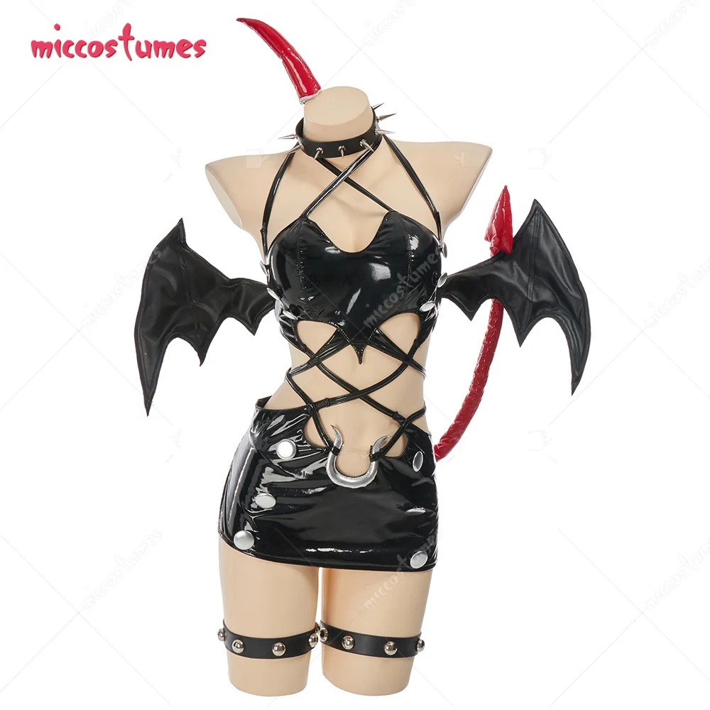 Damen Strumpf Crossover Strap Bodysuit Cosplay Kostüm Outfit mit Kneesocks für Frauen Halloween Cosplay Kostüm 8