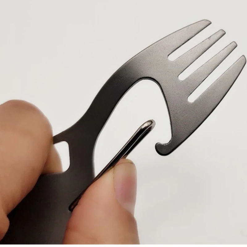 Titanium Dual-Use Fork Spoon 4