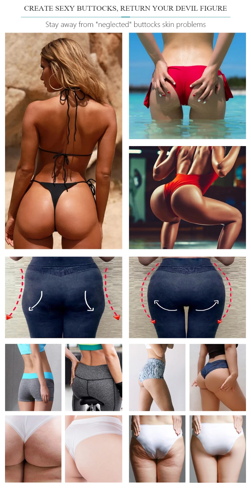 Buttock/Breast Sexy Hip Enlargement Essential Oil Cream Effective Slimming Firming Lift Up Butt Skin Care Beau_voghion.com